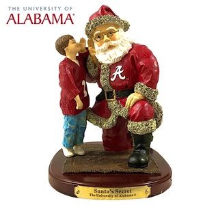 University of Alabama “Santa’s Secret” Christmas Figurine